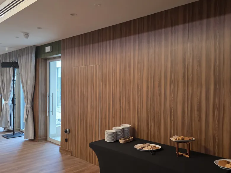 Sala bankietowa, panele ścienne STRAMA