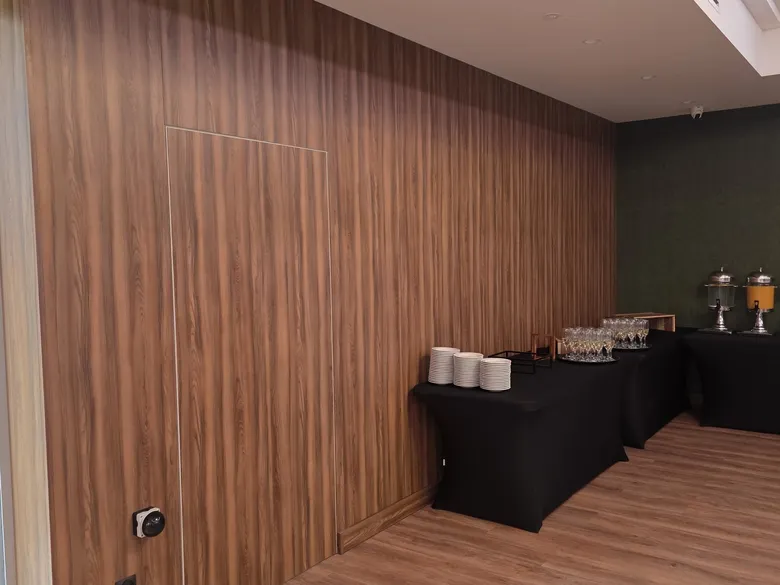 Sala bankietowa, panele ścienne STRAMA