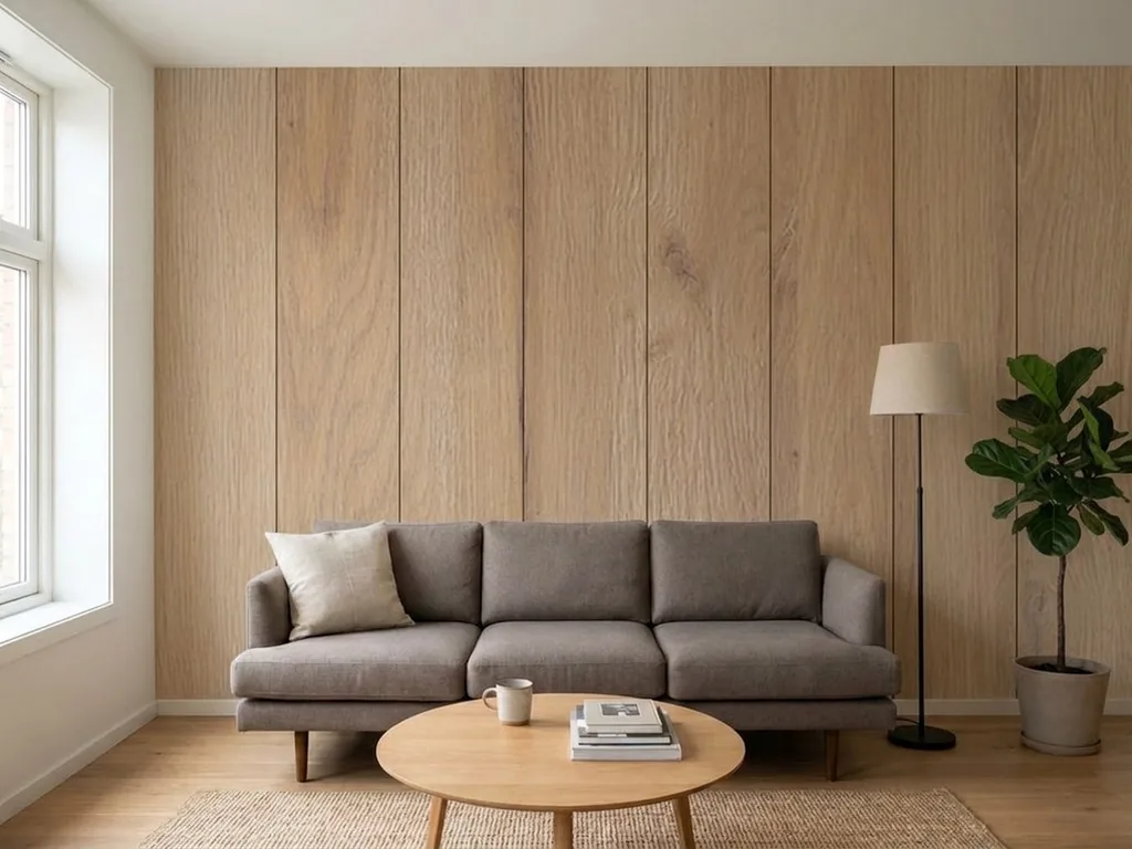 Salon z panelami Grandson Oak R